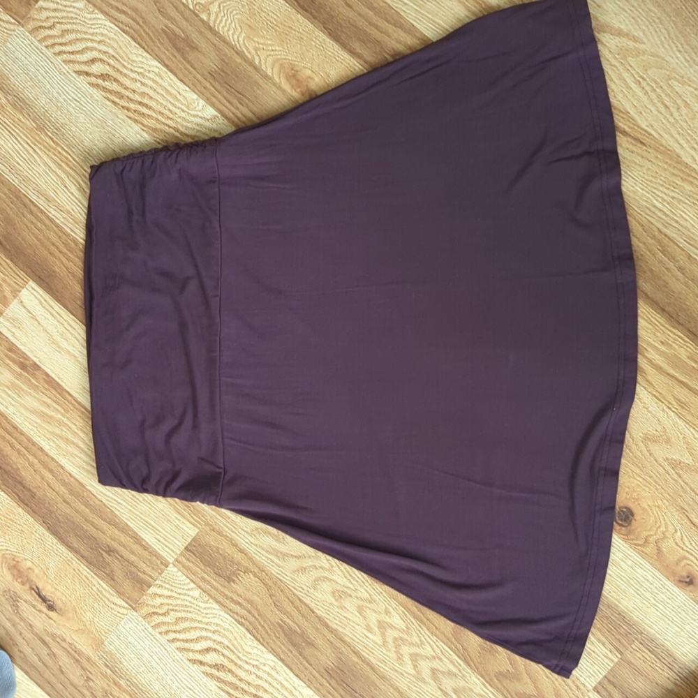 Women's XS Purple Jersey Skirt